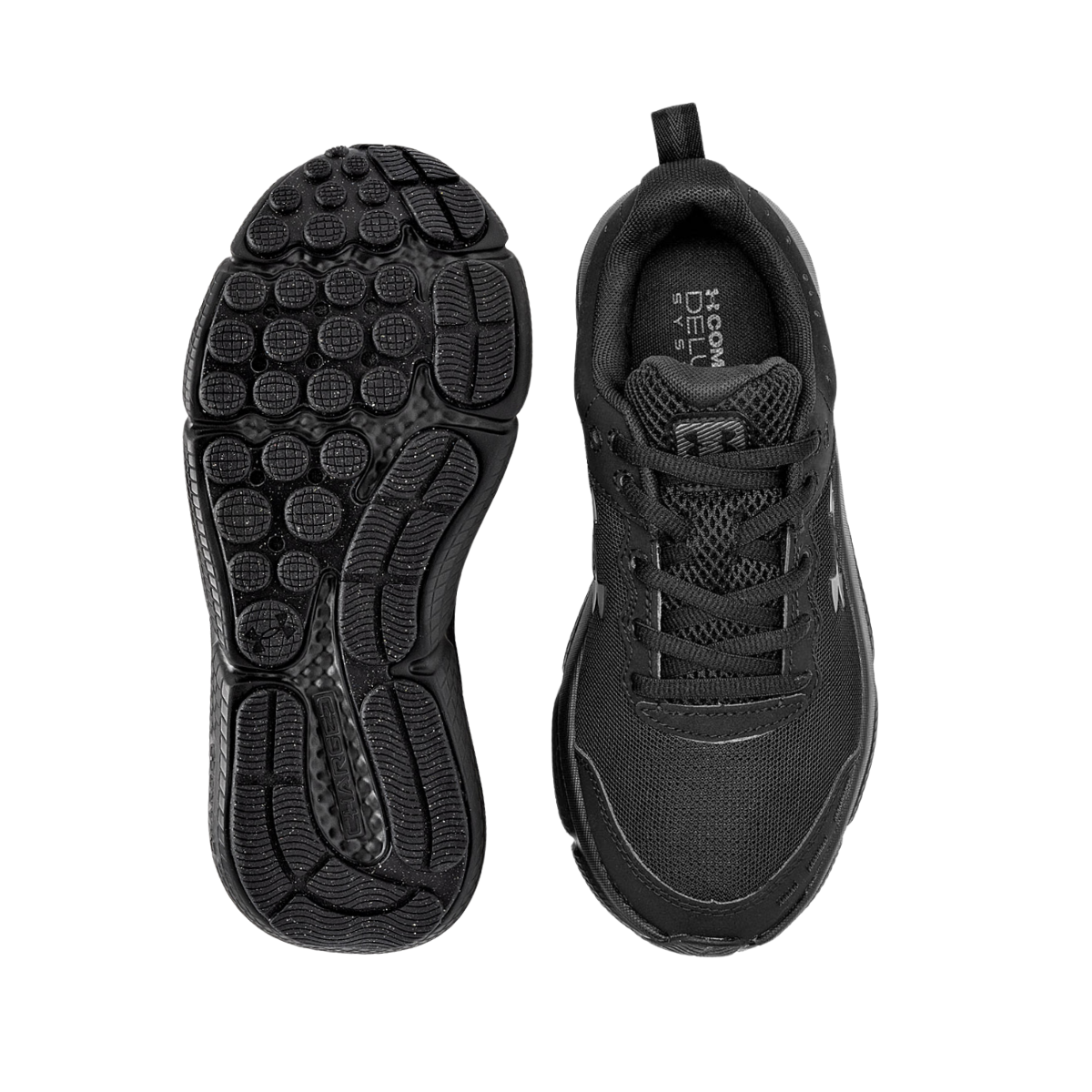 Tenis Ua W Charged Assert 10 Unisex - 3026179002 Negros Entrenamiento Ejercicio Ligeros