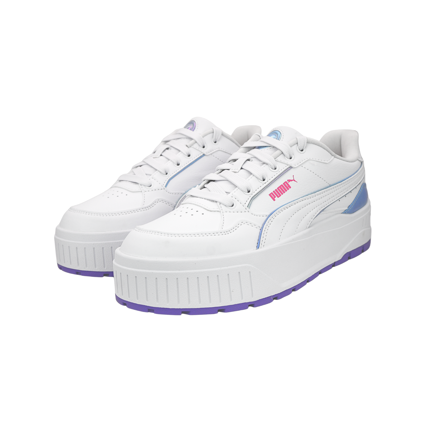 Tenis Puma Karmen Ii Idol Bouncy Sky Mujer - 39976001 Blanco Chunky