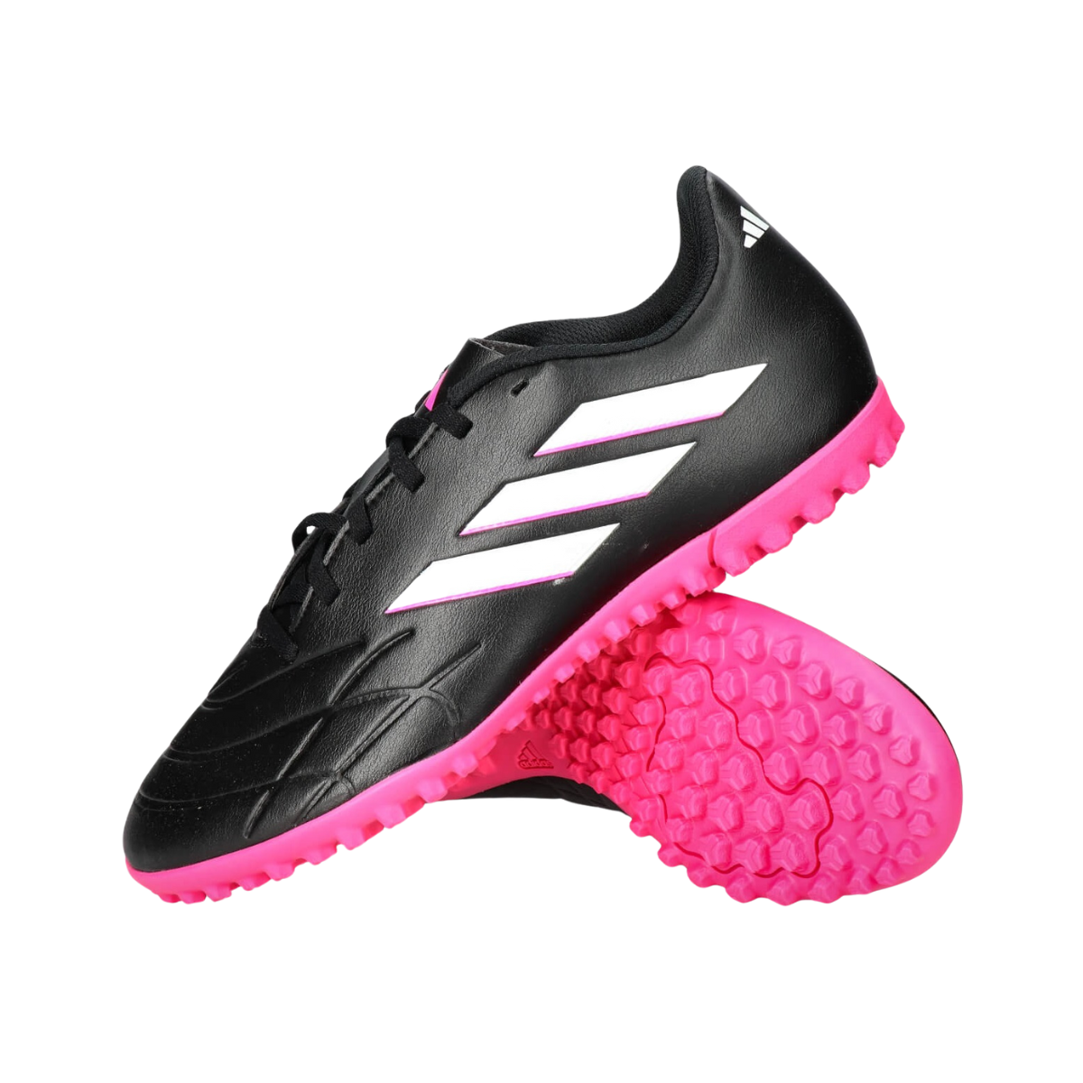 Tenis Adidas Copa Pure .4 TF Para Futbol - GY9049 Negro/Rosa