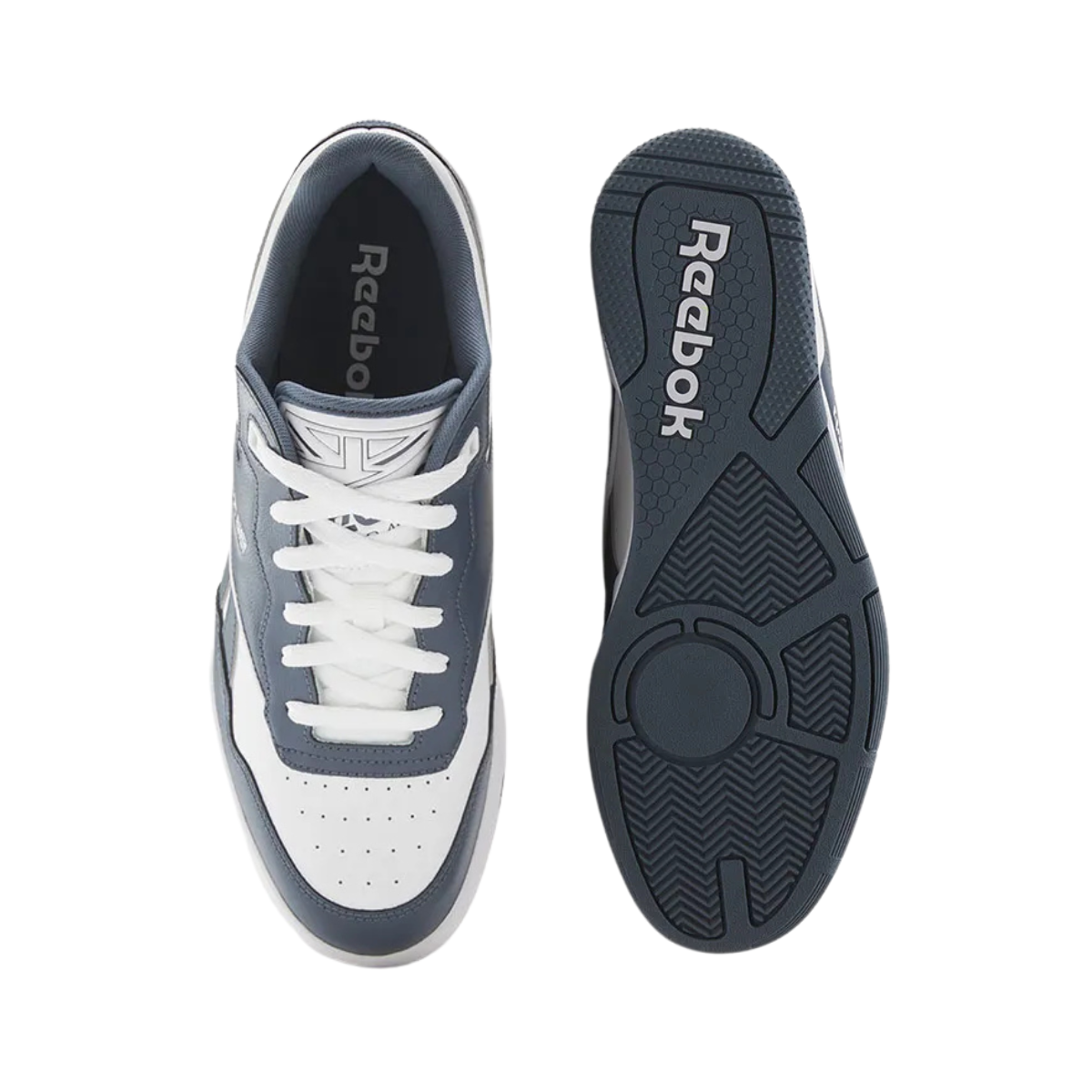 Tenis Reebok De Cuero Cosidos Bb 4000 Ii Unisex Casual Sneakers De Moda Cómodos - 100074743 Azul
