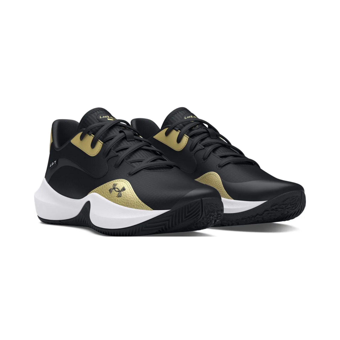 Tenis Under Armour Lockdown 7 Low Básquetbol Unisex - 3027646001 Negro