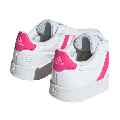 Tenis Breaknet 2.0 K Para Mujer -HP8959 Blanco/Rosa