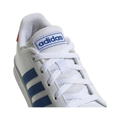 Tenis Adidas Grand Court K- GX5742 Blanco/Azul