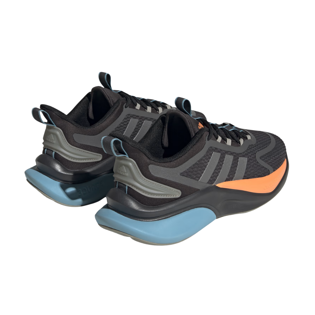 Tenis Adidas Alpha Bounce + Unisex - HP6140  Negro/Multicolor