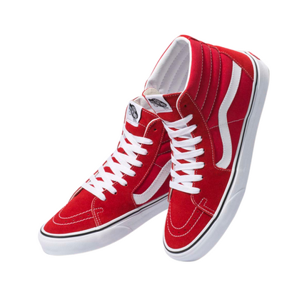 Tenis Vans Old Skool Sk8-Hi  Bota Roja-  VN0A4BV6JV6