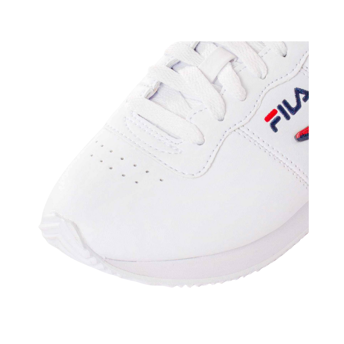 Tenis Fila Machu Sneakers Casual Unisex - 5rm01058126 Blanco