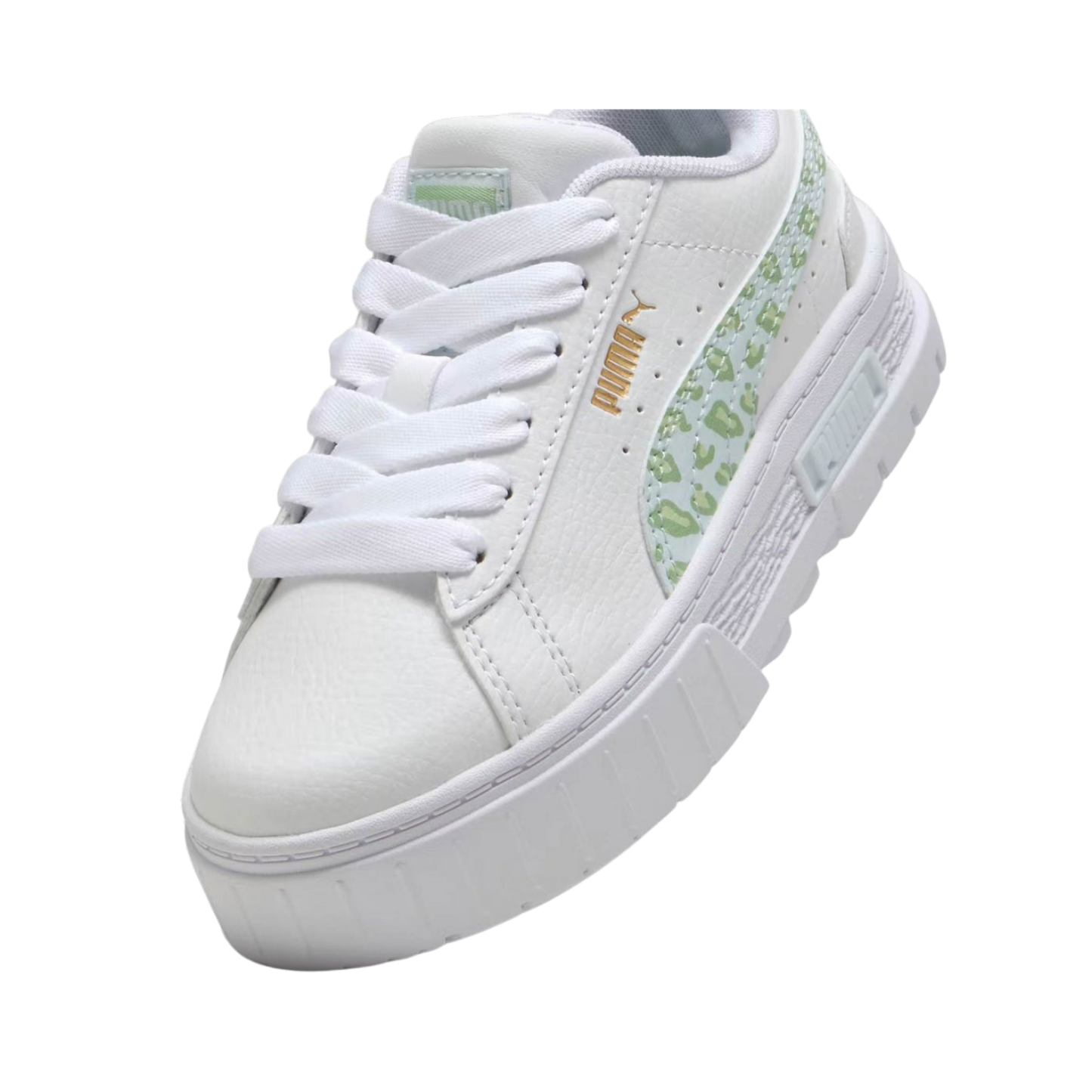 Tenis Puma Mayze Wild Plataforma Mujer - 38569609 Blanco Chunky Animal Print