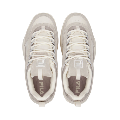 Tenis Fila Disruptor Ii Premium Mujer - 5xm02505101 Beige Chuncky Moda Urbana
