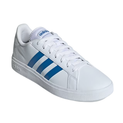 Tenis Adidas Grand Court TD Unisex - ID3022  Blanco/Azul