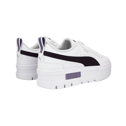 Tenis Puma Mayze Lth Casuales Mujer - 38452729 Blancos Plataforma Chunky