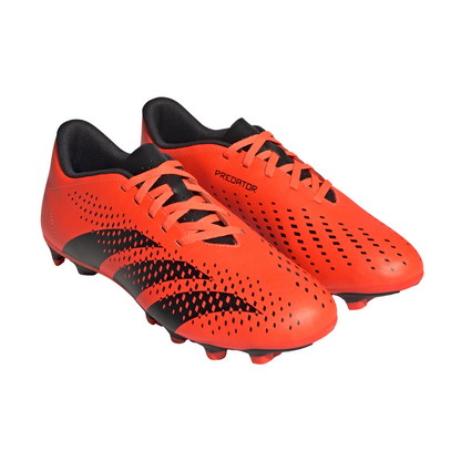 Tenis Adidas Predator Accuracy.4 FxG Para Futbol - GW4603 Naranja/Negro