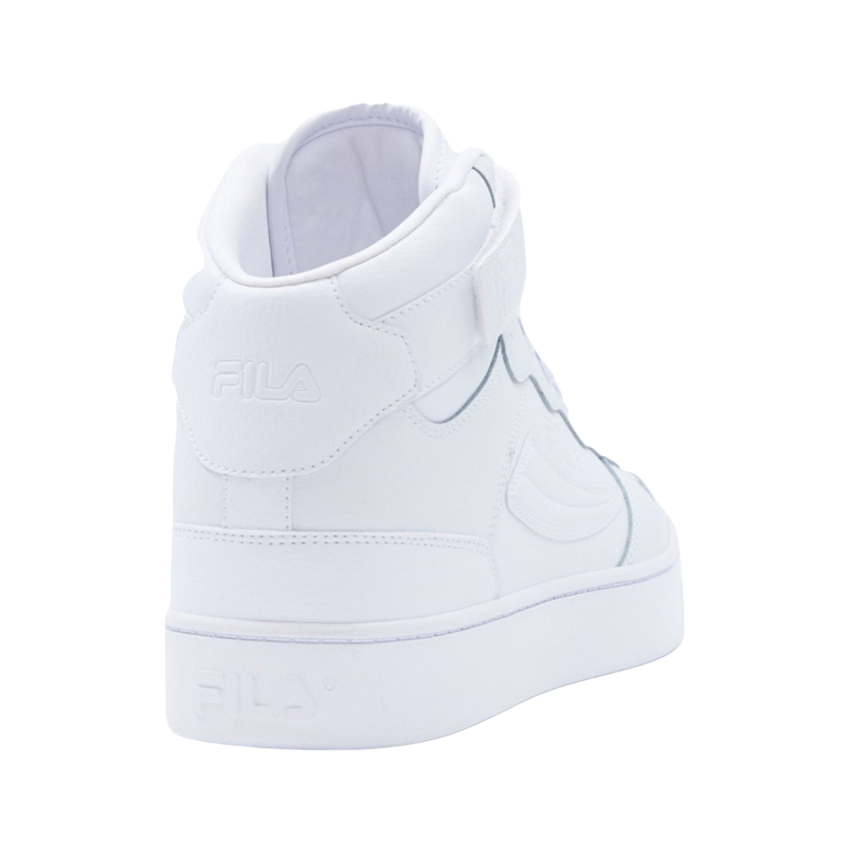Tenis Fila Mgx-100 Mid Hombre - 1cm01654100 Blancos Casuales De Bota  Urbana