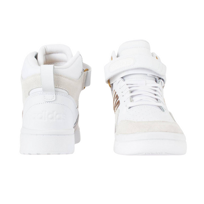 Tenis Adidas Postmove Mid Uni sex- HO6137 Blanco/Dorado