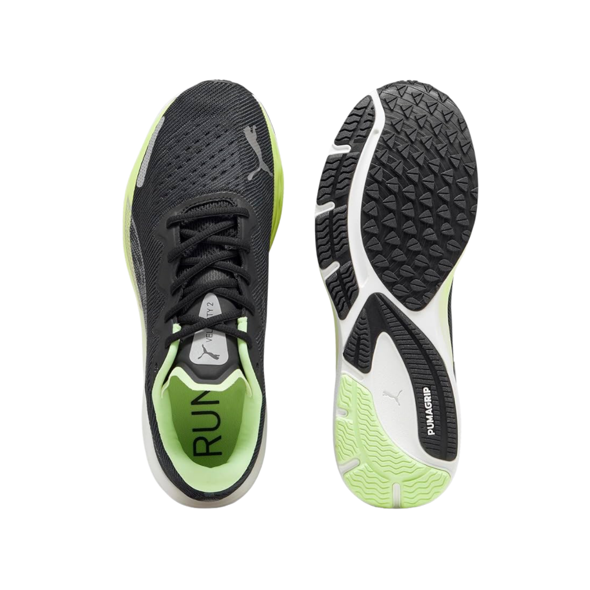 Tenis Puma Velocity Nitro 2 Hombre - 19533718 Negro Running Entrenamiento Ligeros Correr