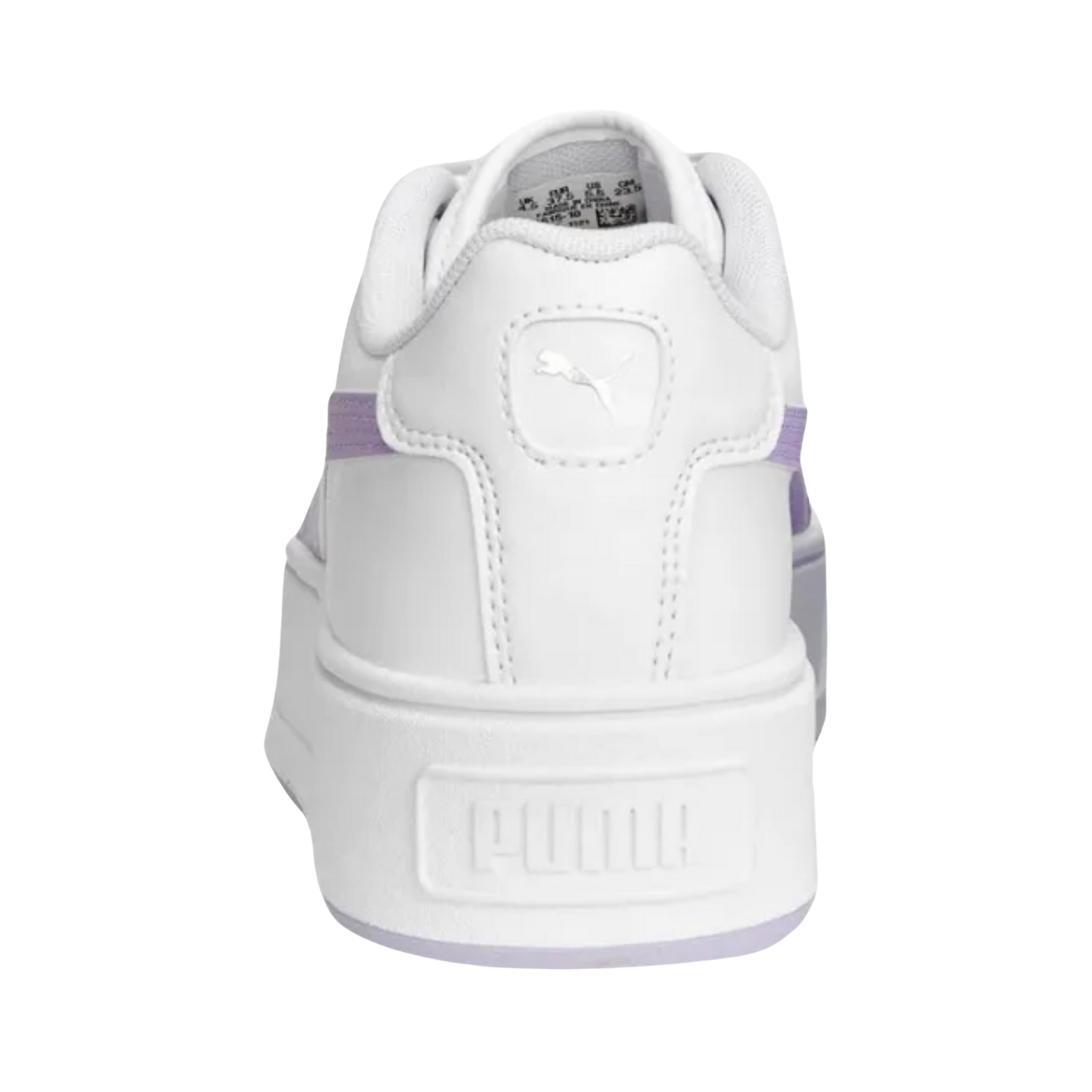 Tenis Puma Karmen L Plataforma Mujer - 38461510 Blanco / Lila