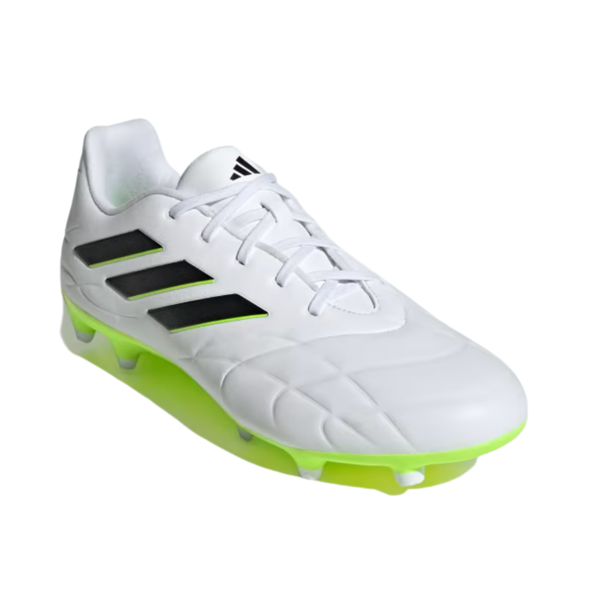 Tenis Adidas Copa Pure .3 FG Para Futbol- HQ8984 Blanco/Verde
