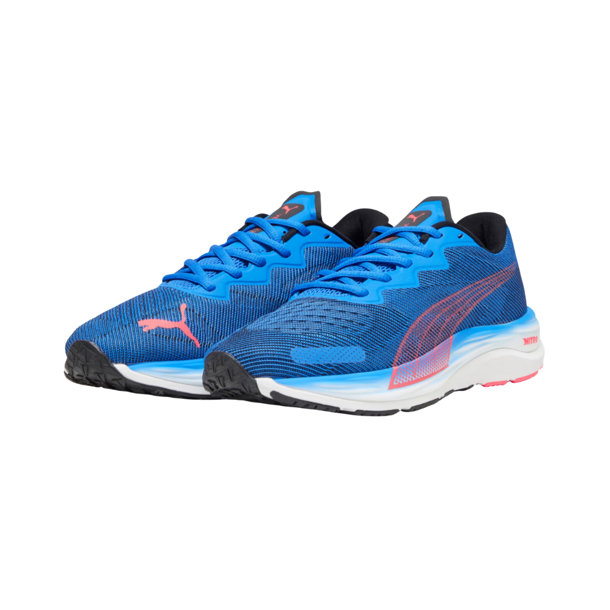 Tenis Puma Velocity Nitro 2 0625 Hombre - 19533719 Azul Running