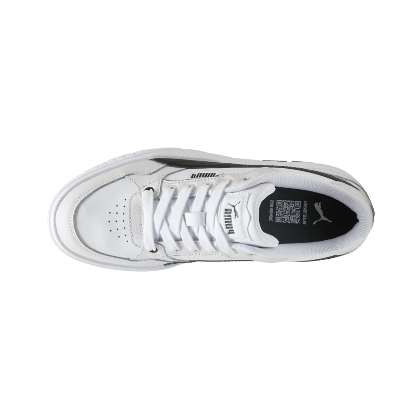 Tenis Puma Karmen Ii Idol Chunky Mujer - 39746109 Blanco / Negro Casuales Plataforma Moda