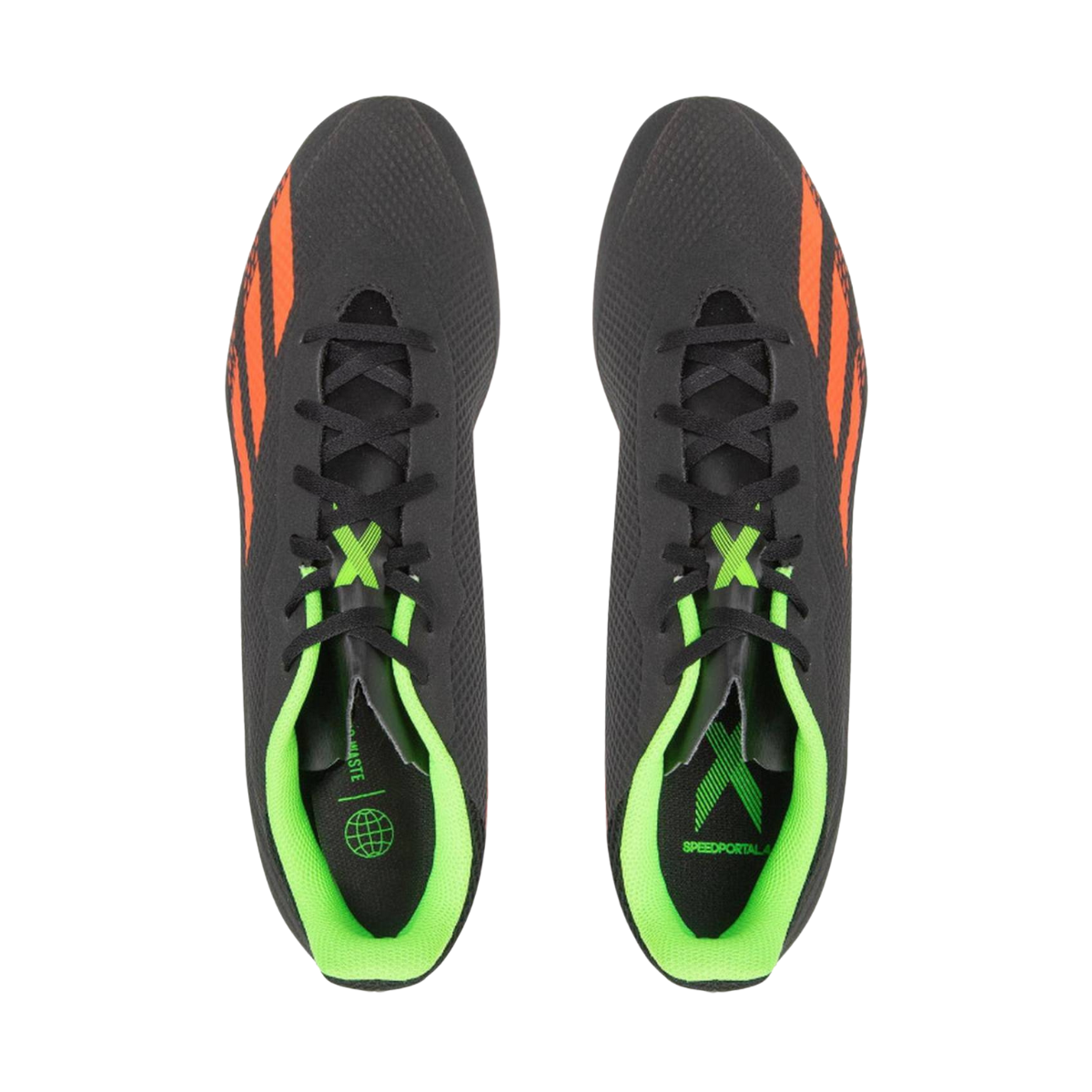 Tenis Adidas X Speedportal .4 FG Para Futbol - GW8493 Negro/Naranja