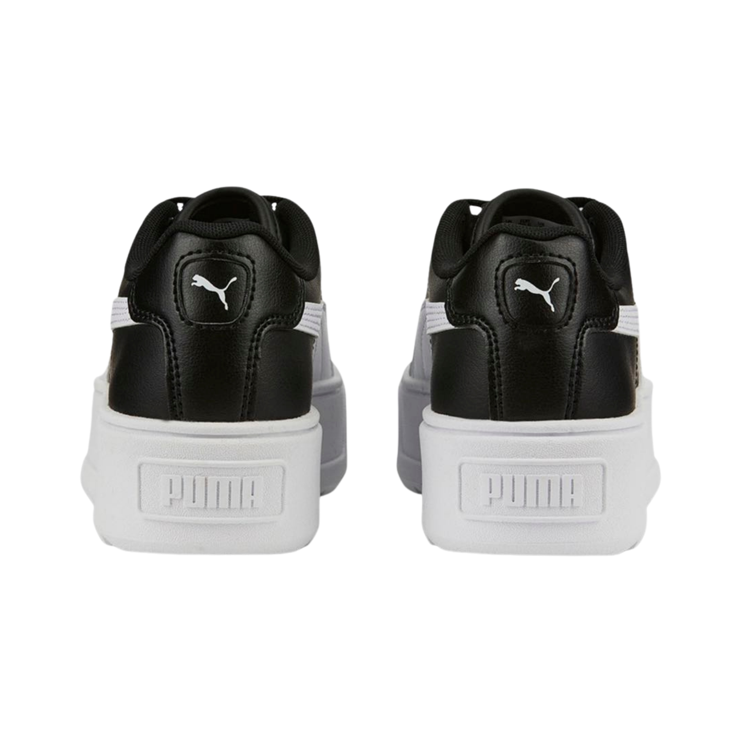 Tenis Puma Karmen L Plataforma Mujer - 38737402 Negro / Blanco Chunky