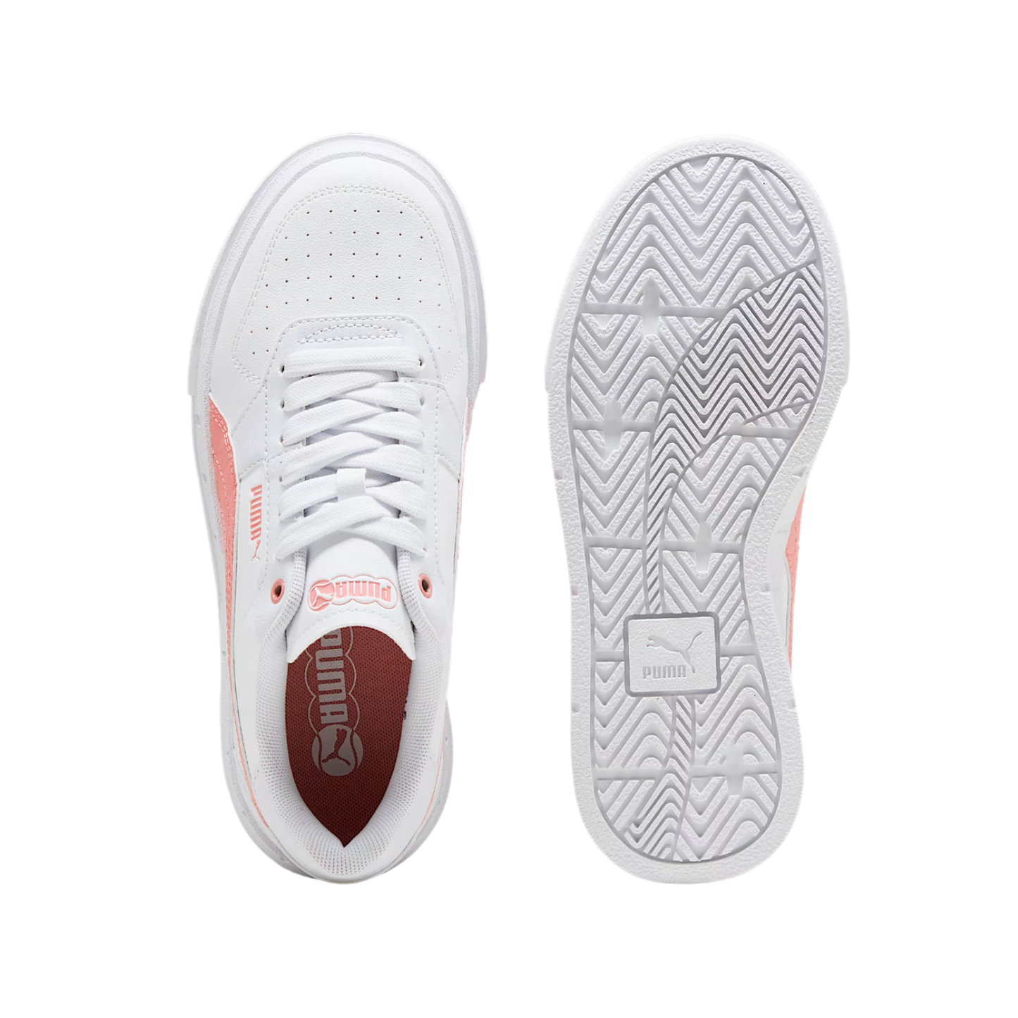 Tenis Puma Cali Court Mi Juvenil Mujer - 39871903 Blanco / Rosa