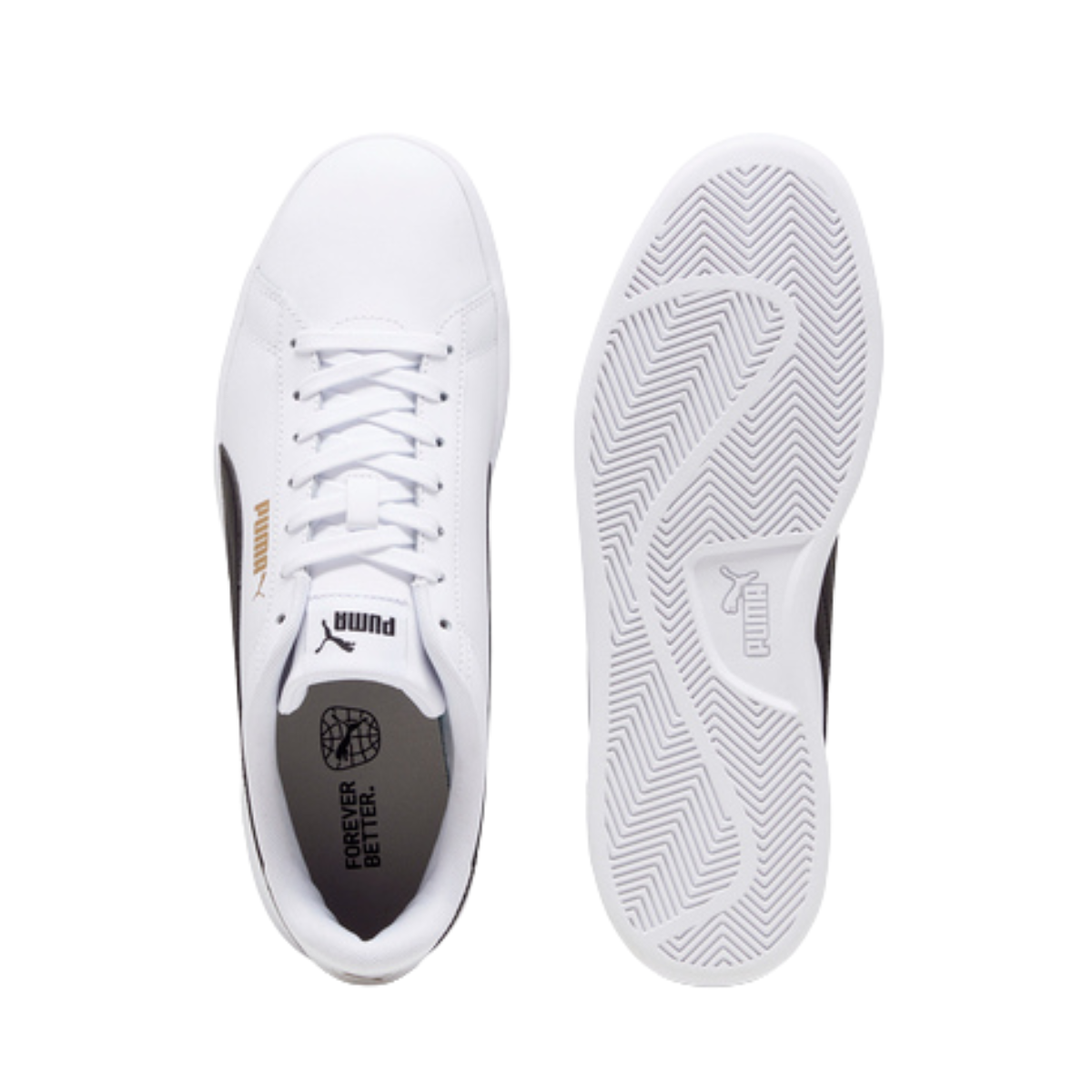Tenis Puma Smash 3.0 L Casual Unisex Escolar - 39098711 Blanco