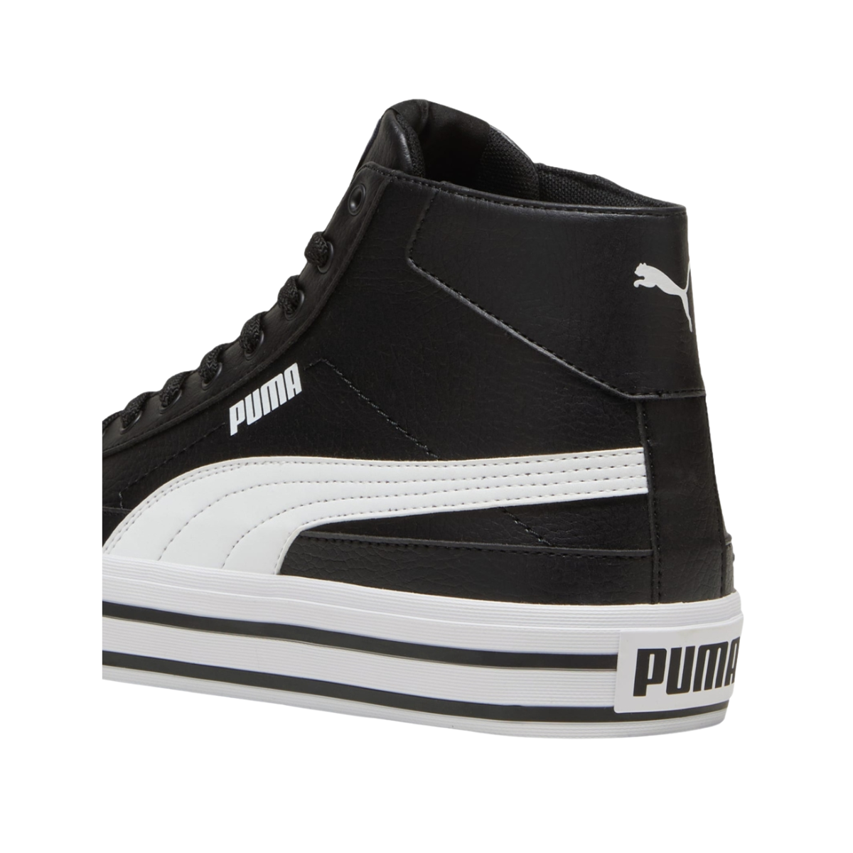 Tenis Puma Court Classic Vulc Mid Unisex - 39748201 Negros