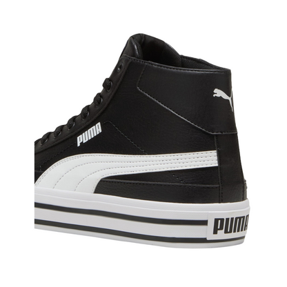 Tenis Puma Court Classic Vulc Mid Unisex - 39748201 Negros