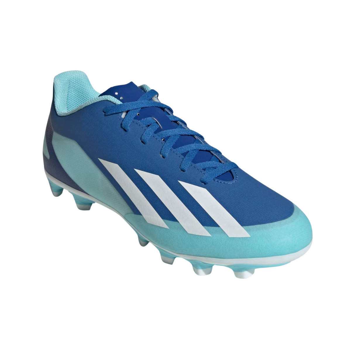 Tenis Adidas X Crazyfast.4 FxG Para Futbol - GY7431  Azul/Blanco
