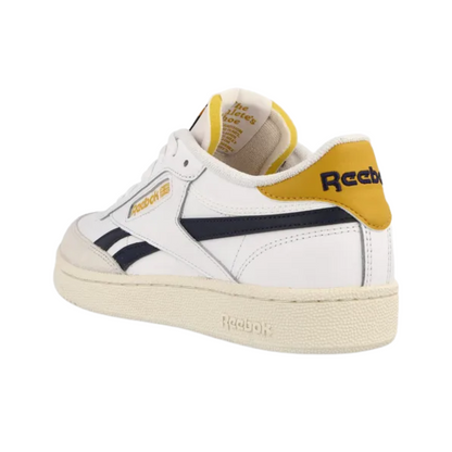 Tenis Reebok Club C Revenge Casuales De Cuero Hombre Cómodos Moda Urbana - 100033028 Blancos