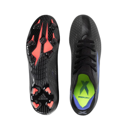 Tenis Adidas X Speedflow .3 FG  Para Futbol - FY3296 Negro/Rojo