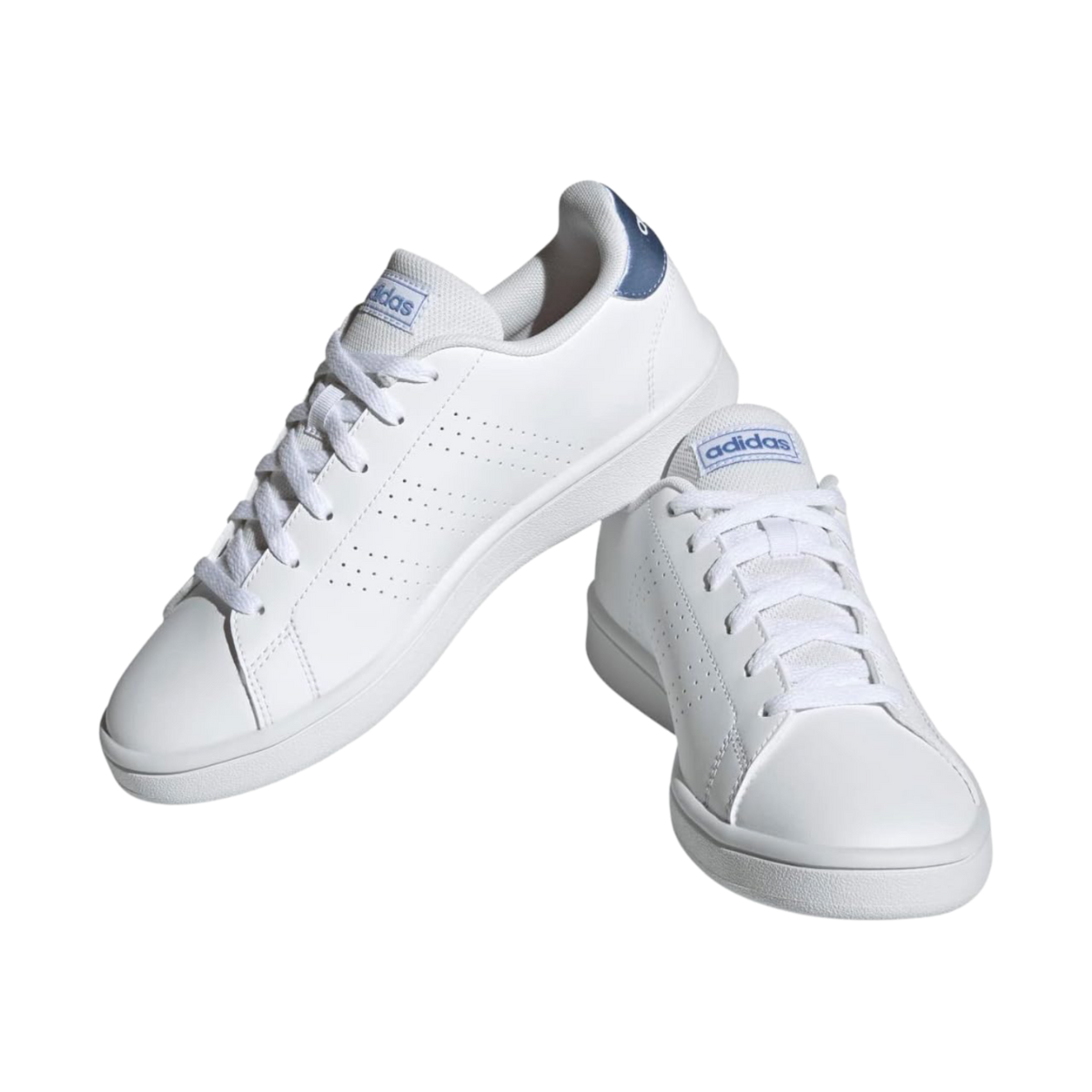 Tenis Adidas Advantage Base Unisex- HP9388 Blanco/Azul