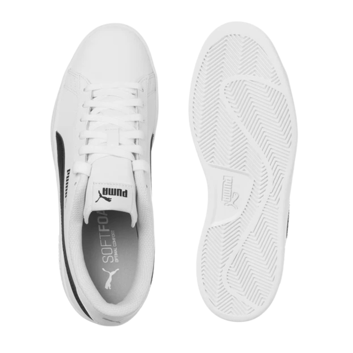 Tenis Puma Smash V2 L Hombre - 36521501 Blanco / Negro