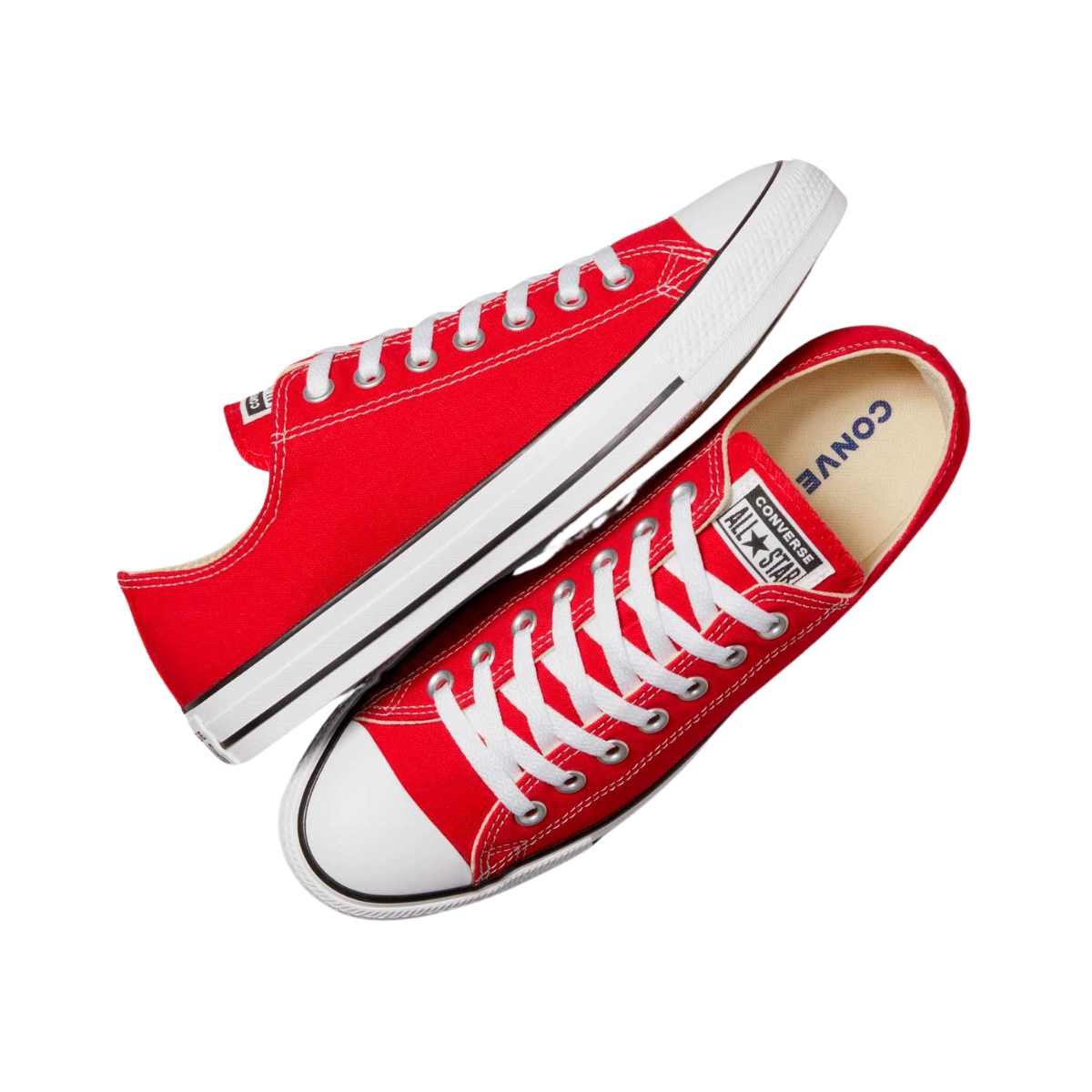 Tenis Converse  Chuck Taylor All Star Choclo Unisex  M9696C Rojo /Blanco