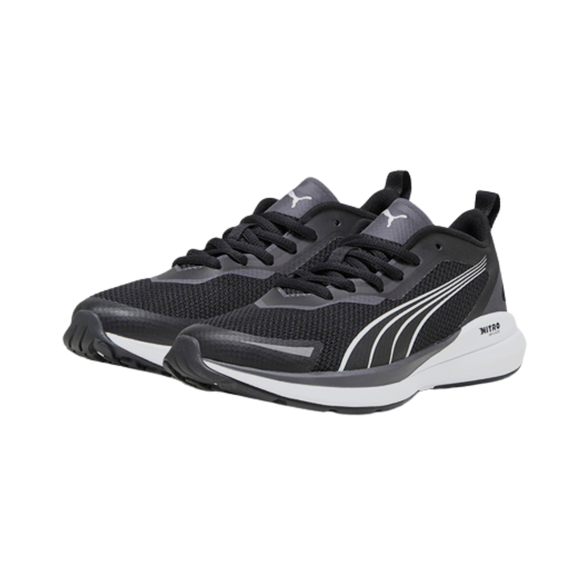 Tenis Puma Kruz Nitro Jr Running Unisex - 37887802 Negros Para Correr