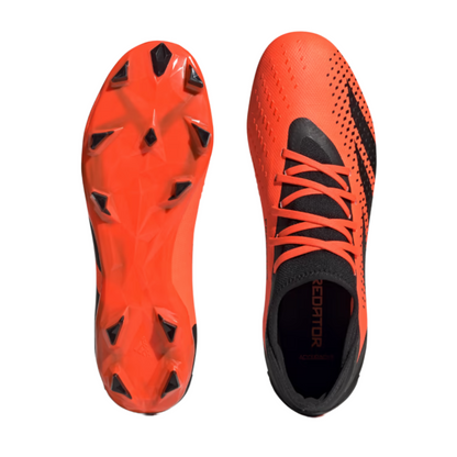 Tenis Adidas Predator Accuracy .3 FG Para Futbol - GW4591 Naranja/Negro