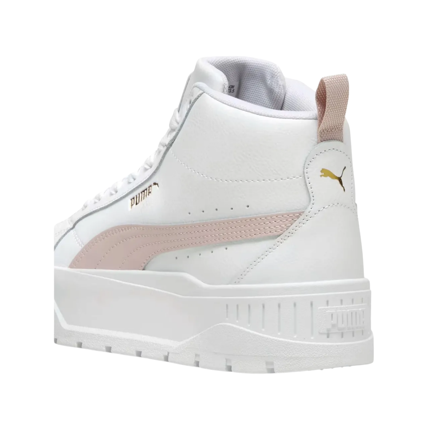 Tenis Puma Karmen Ii Mid Bota Urbanos Mujer - 39745905 Blanco Plataforma Cómodos