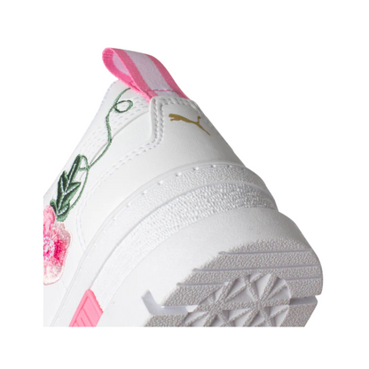 Tenis Puma Mayze Embroidery Jr Mujer - 39728101 Blancos Casuales Plataforma