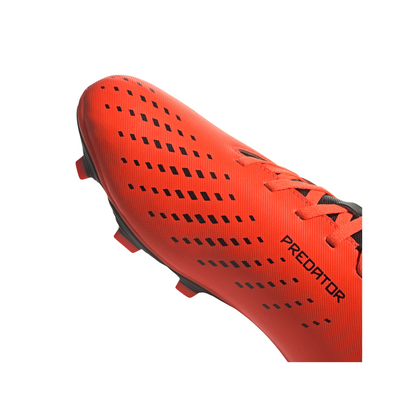 Tenis Adidas Predator Accuracy.4 FxG Para Futbol - GW4603 Naranja/Negro