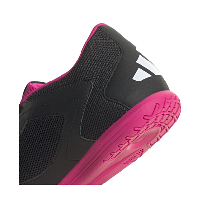 Tenis Adidas Predator Accuracy.4 IN Para Futbol - GW7072 Negro/Blanco/Rosa