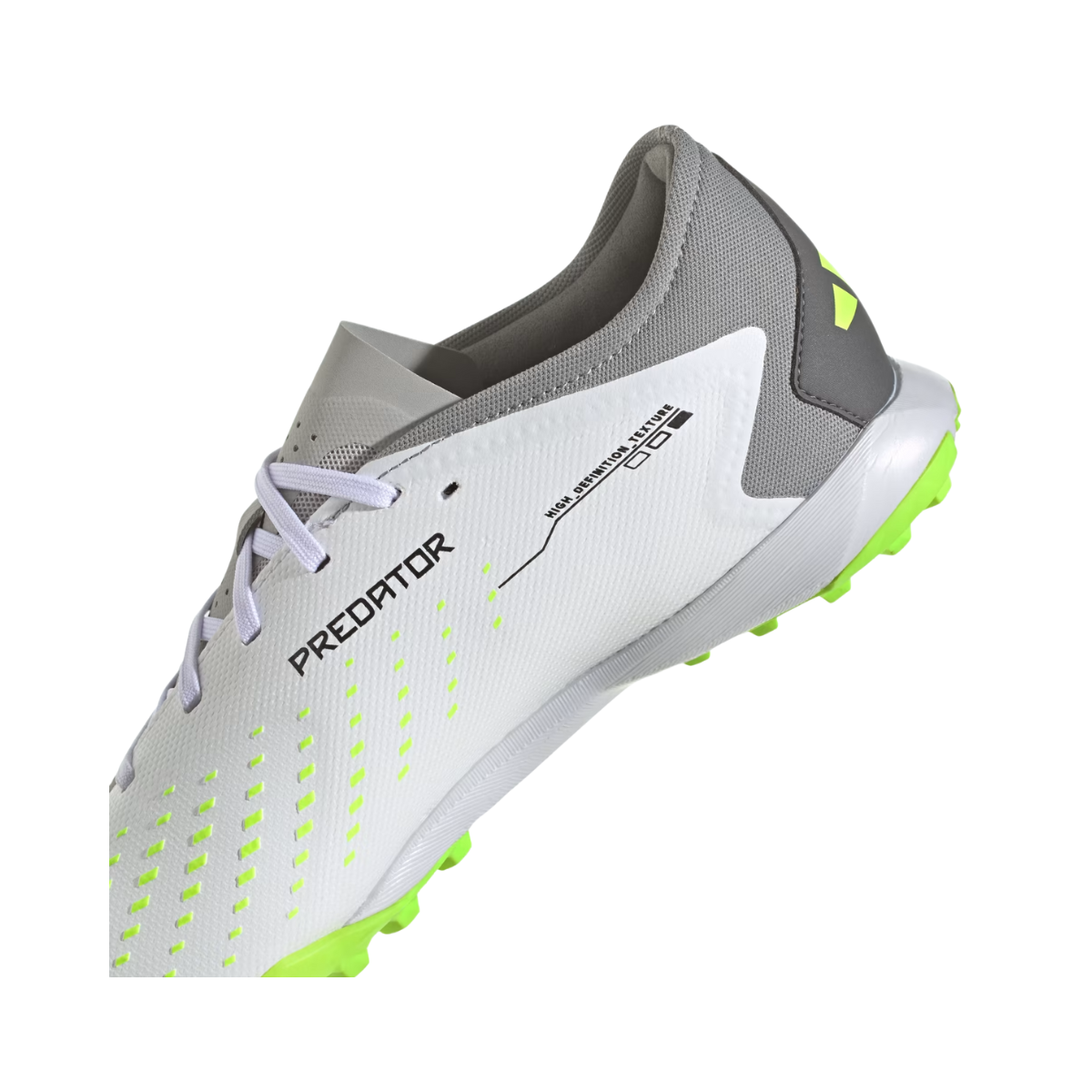 Tenis Adidas Predator Accuracy.3 L TF Para Futbol - GZ0003 Blanco/Verde/Negro