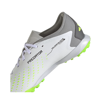 Tenis Adidas Predator Accuracy.3 L TF Para Futbol - GZ0003 Blanco/Verde/Negro