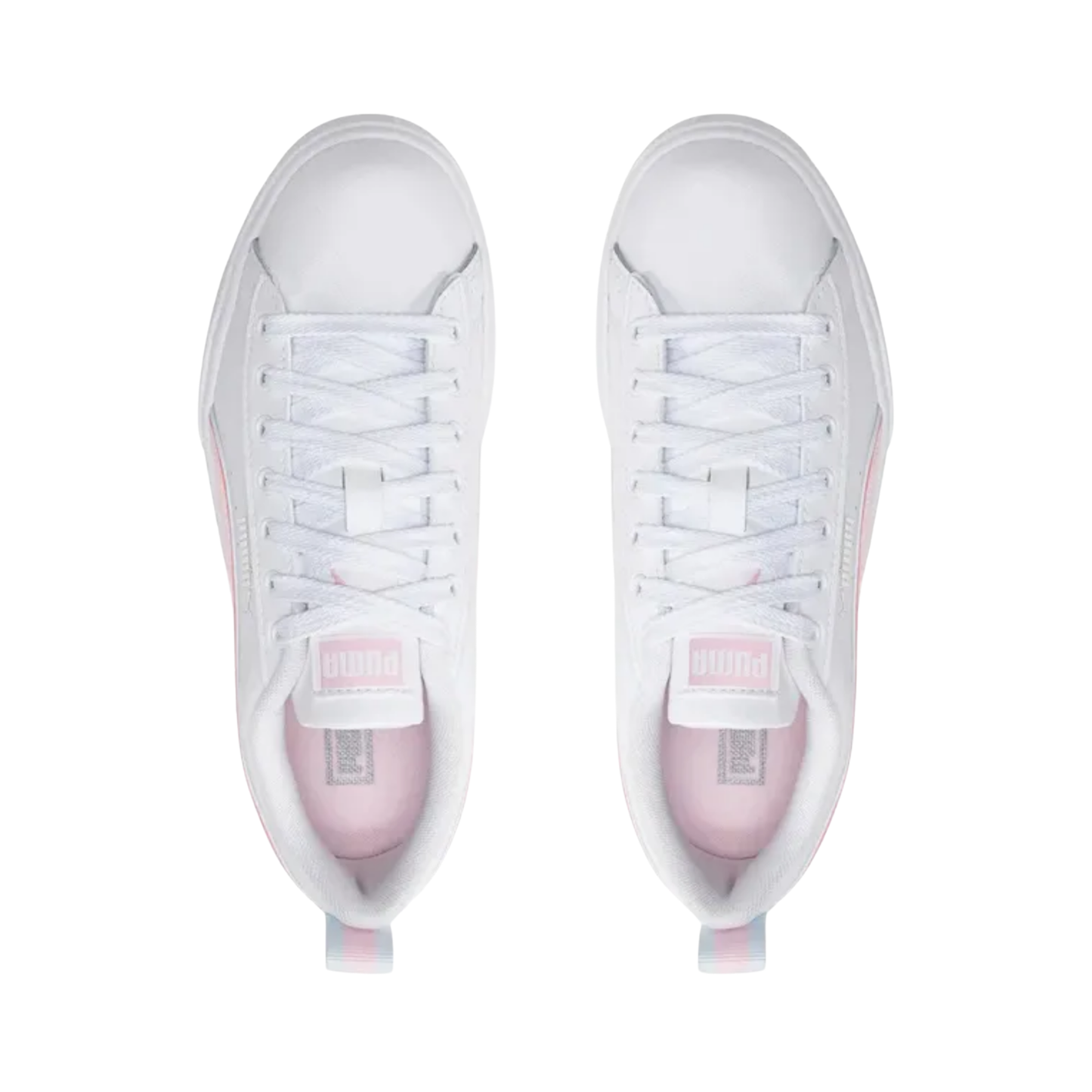 Tenis Puma Mayze Lth Plataforma Mujer - 39666402 Blanco Chunky Moda