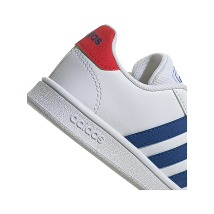 Tenis Adidas Grand Court K- GX5742 Blanco/Azul