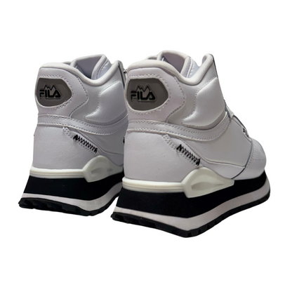 Tenis Fila Pavano Bota Unisex Casual - 5jm01978112 Bco / Ngo