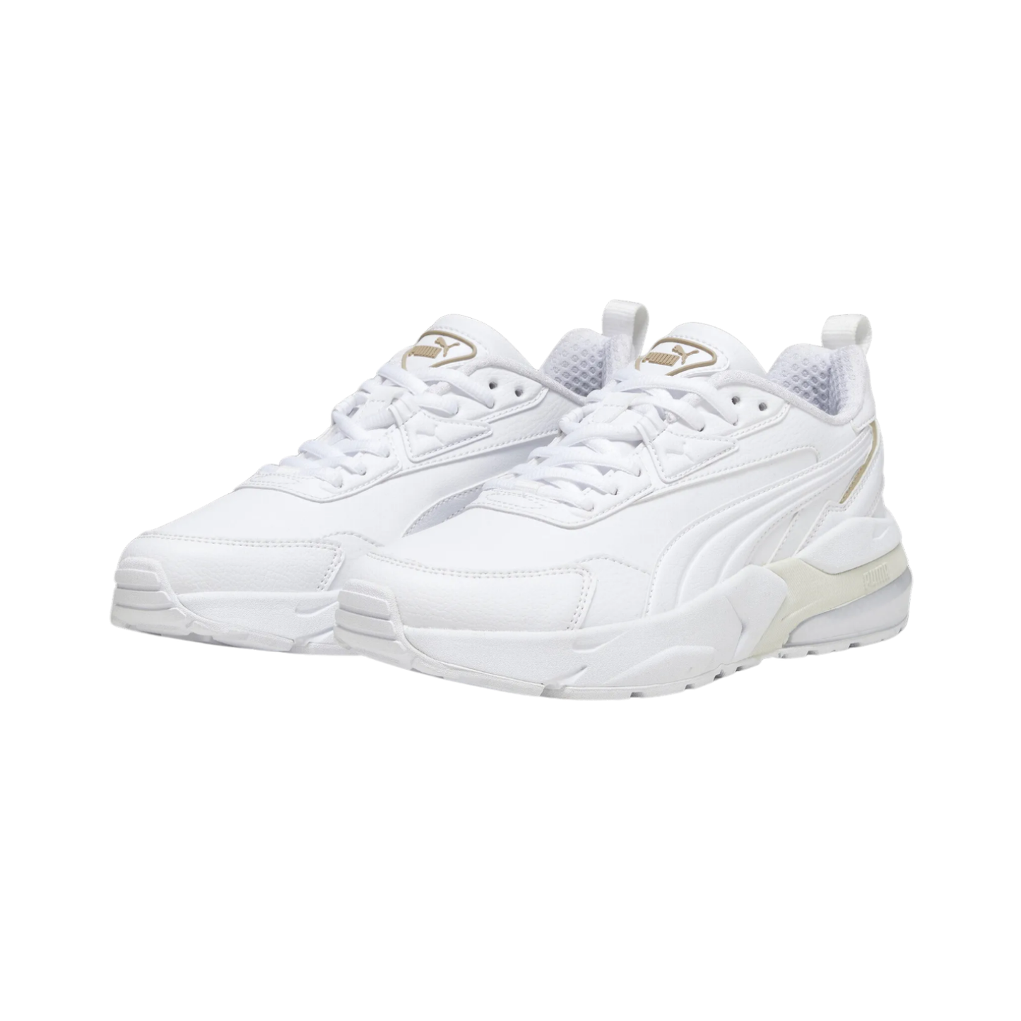 Tenis Puma Vis2k Sl Casuales Unisex - 39421401 Blancos Deportivos Cómodos Urbanos