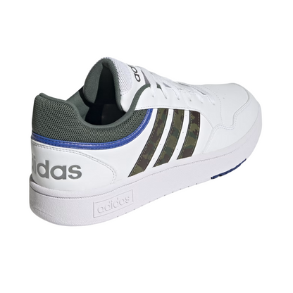 Tenis Adidas Hoops 3.0 Para Hombre - GY4738  Blanco/Verde