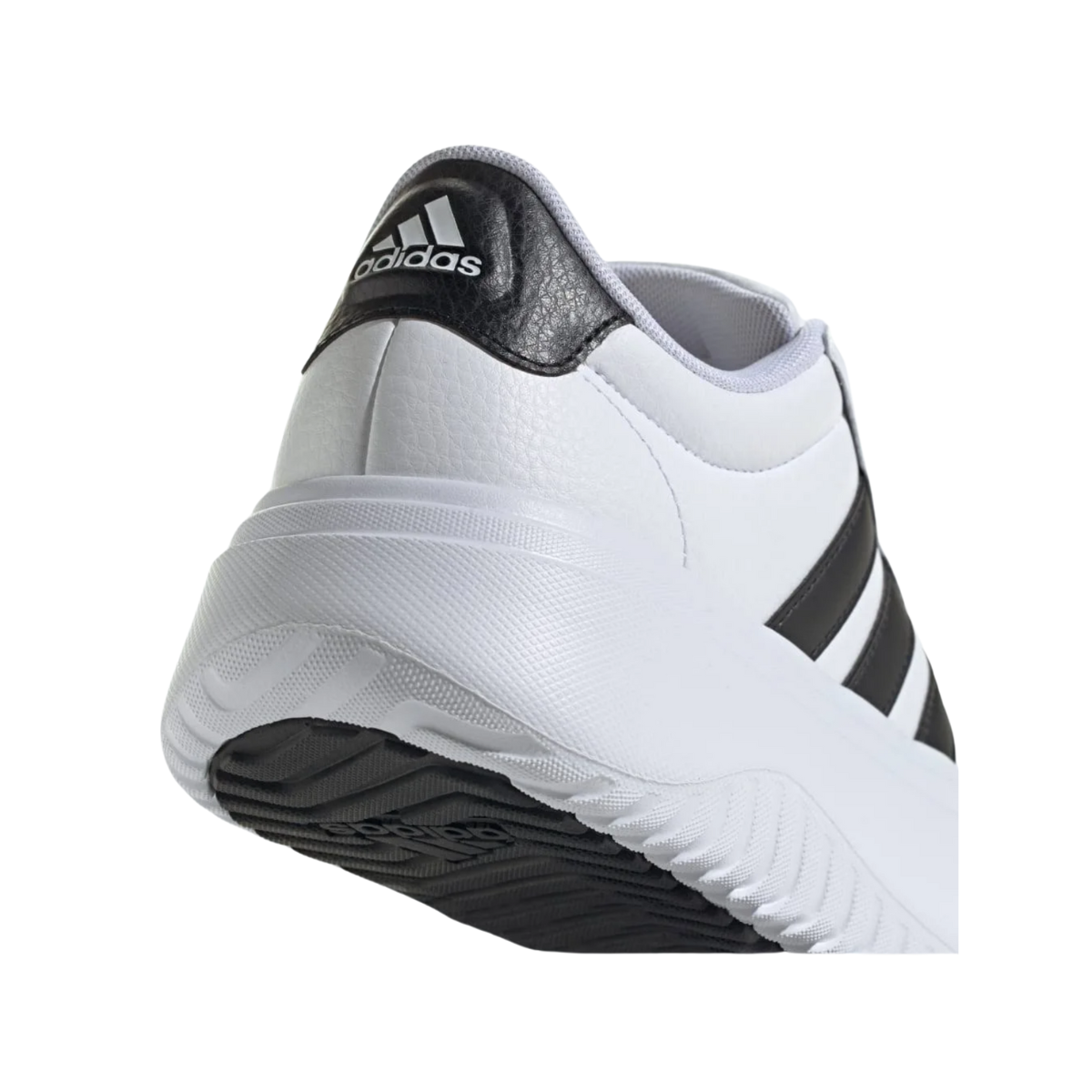 Tenis Grand Court Plataform  Unisex - IE1092 Blanco/Negro