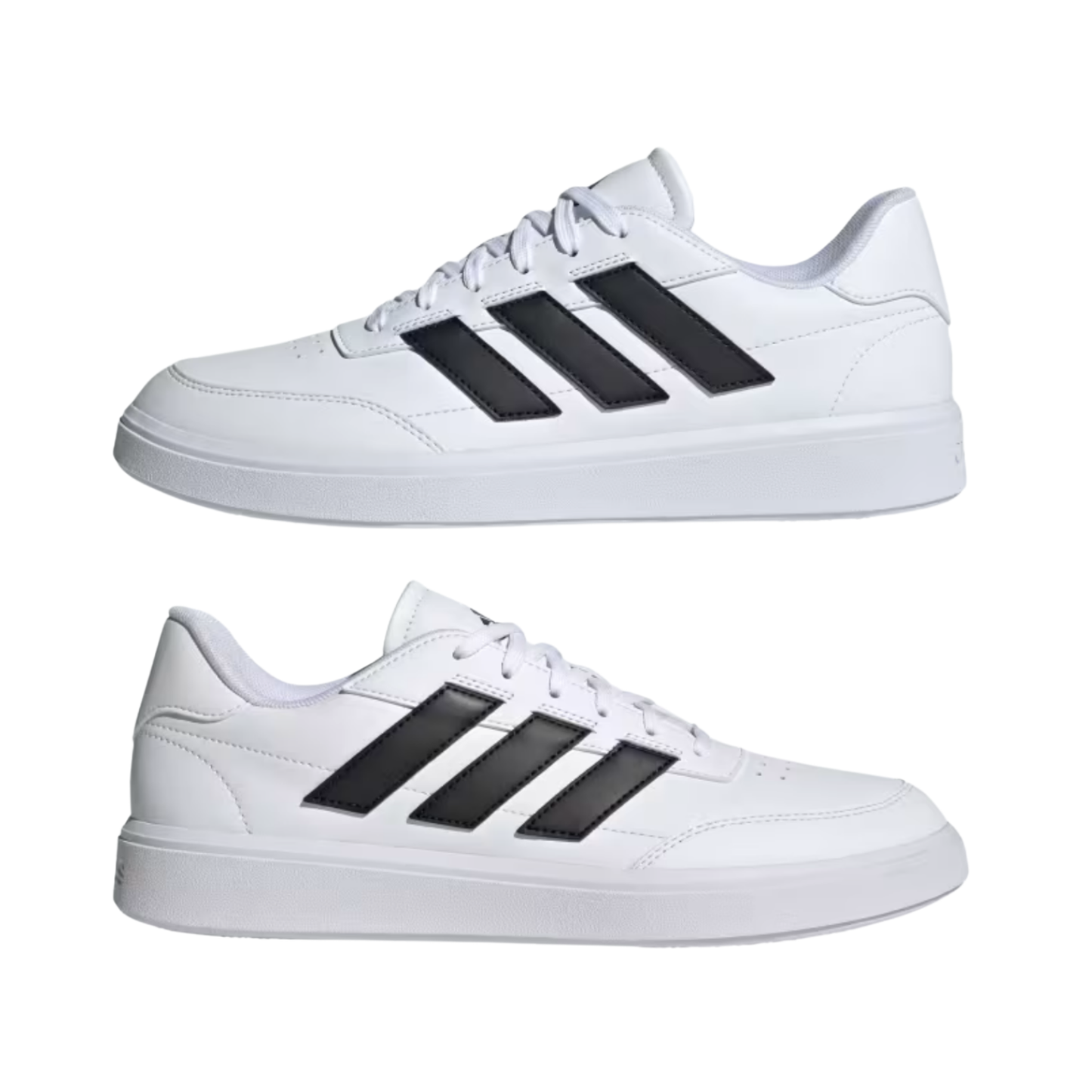 Tenis Adidas Courtblock Unisex - IF4033 Blanco / Negro Casuales