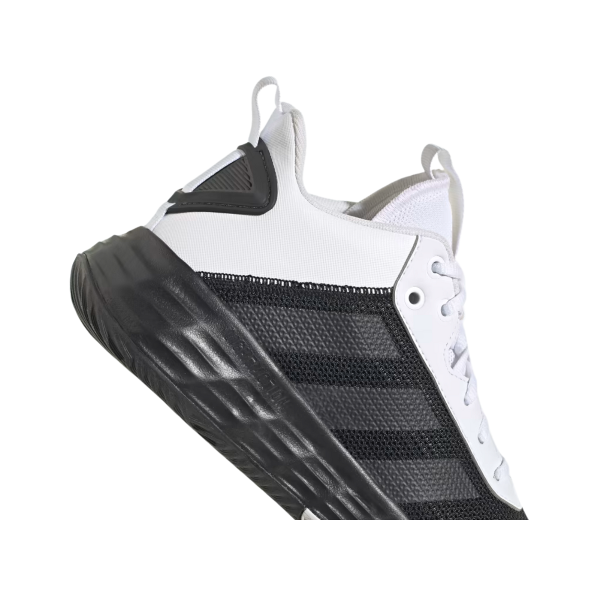 Tenis Adidas Own The Game 2.0 Para Basquet Unisex  - GY9696 Negro/Blanco